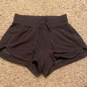 Athletic shorts grayish purple